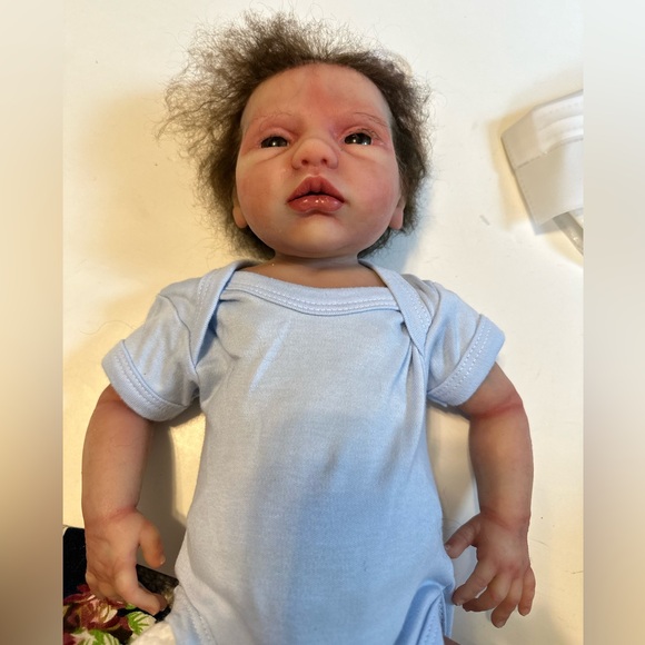 BABYCLON LUXURY SILICONE MICRO CHIP NEWBORN LIFE-LIKE REALISTIC BABY BOY DOLL - Picture 10 of 15